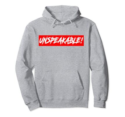 Get Unspeakable Pullover Hoodie