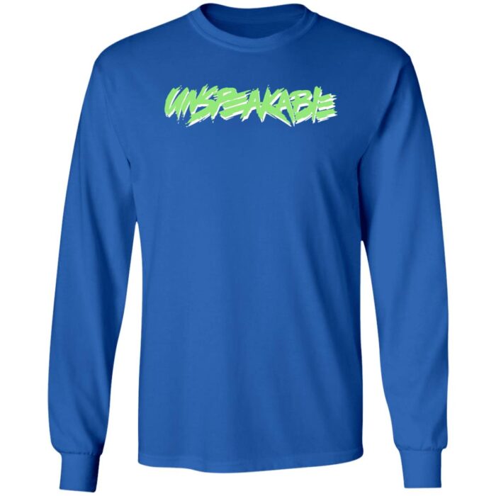 Unspeakable Green Logo Blue Hoodie