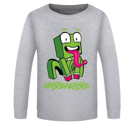 Unspeakable Kids' Round Collar Sweatshirt