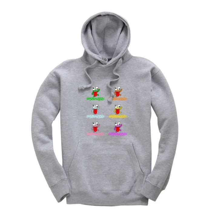 Unspeakable Multicoloured Frogs YouTuber Hoodie