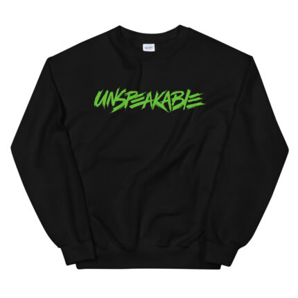 Unspeakable Green Logo Crewneck